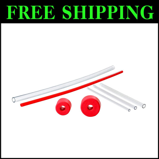 Customizable Vacuum Attachment Kit with Rigid and Flexible Tubes for Efficiency