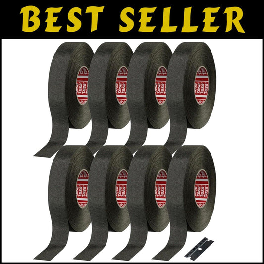 Razor + 8 Rolls of Tesa High Heat Electrical Tape - Superior Wire Protection