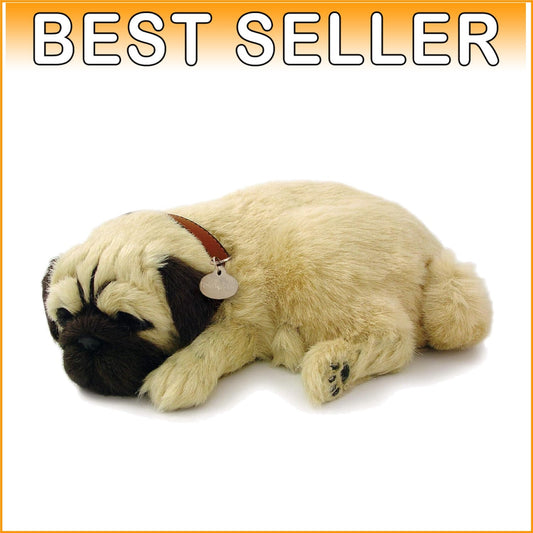 Battery-Operated Interactive Pug Puppy for Kids and Seniors - Perfect Companion