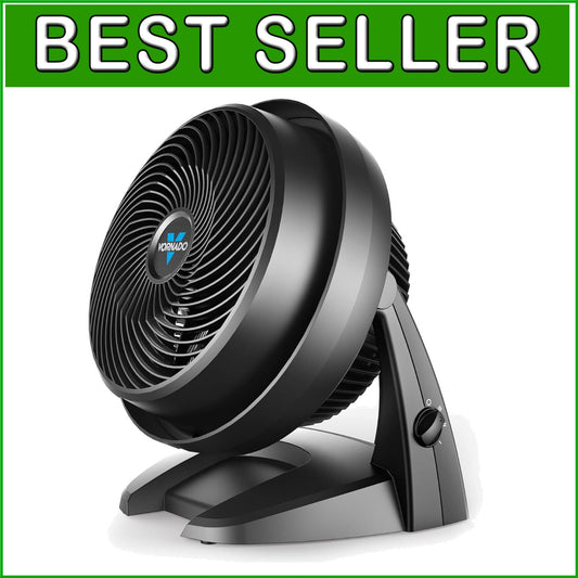 630 Mid-Size Whole Room Air Circulator Fan - 3-Speed, Adjustable Tilt & Quiet