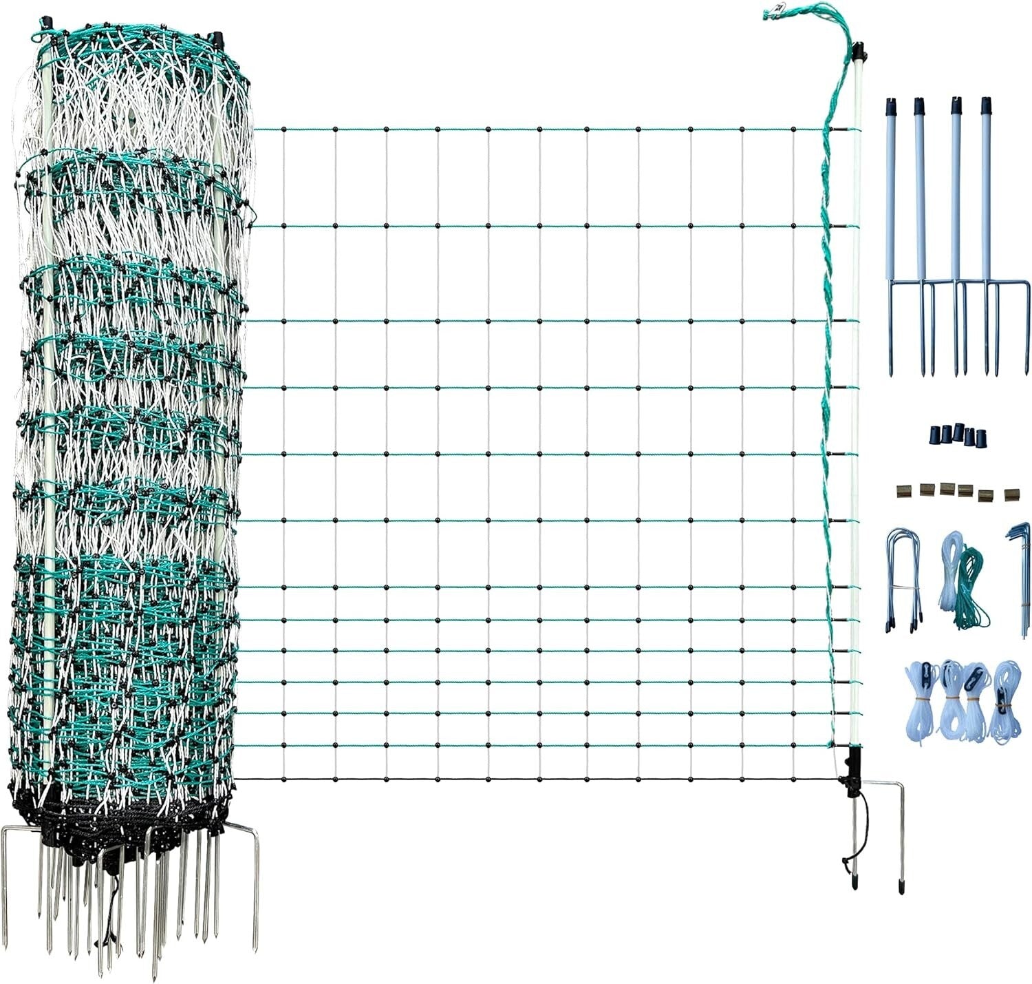 Electric Poultry Fence: 168' x 42