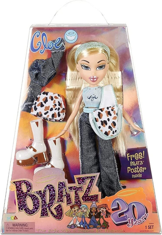 Limited Edition 20 Yearz Cloe Doll with Holographic Poster & Fashion Outfits