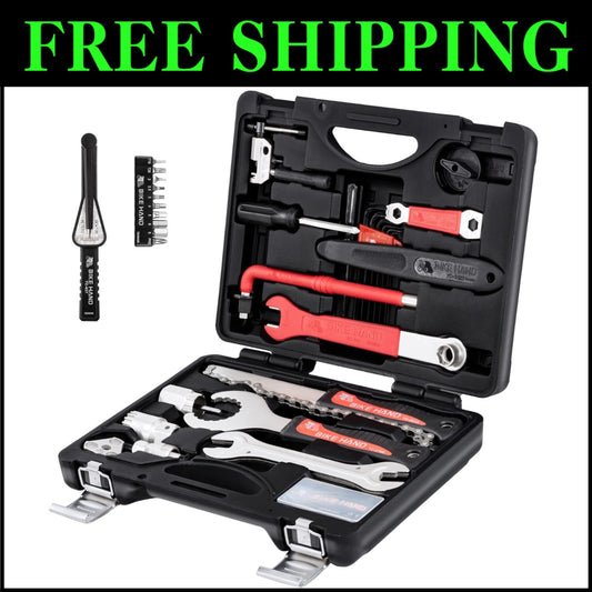 Sturdy Bike Repair Tool Set with Torque Wrench - Ideal for Mountain & Road Bikes