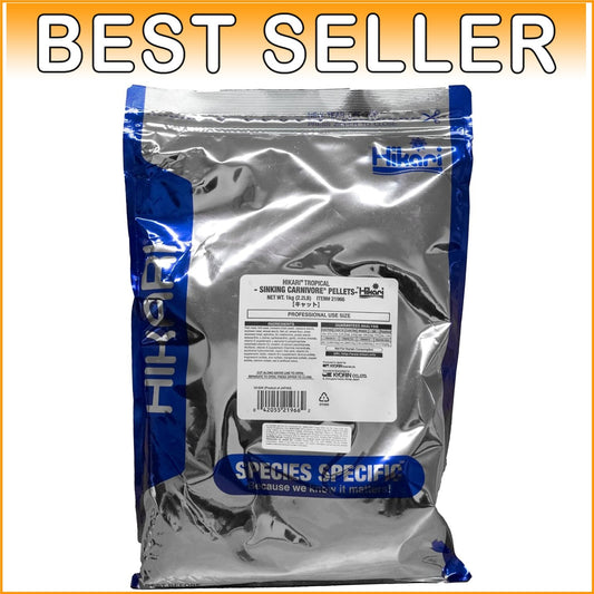 2.2-Pound Hikari Tropical Sinking Carnivore Pellets for Vibrant Fish Health