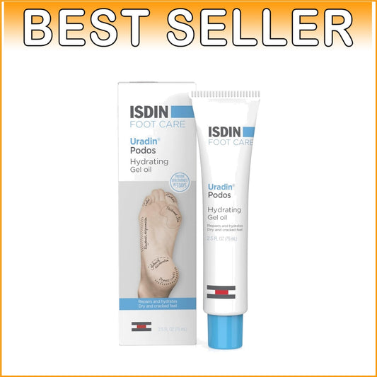 Fast Absorbing Foot Care Cream with Lactic Acid for Dry, Cracked Skin - 75ml