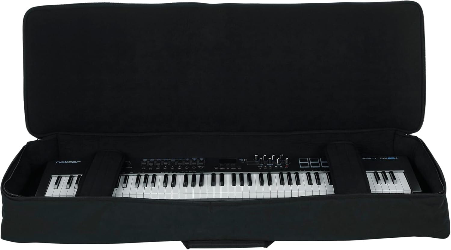 Adjustable Padded Keyboard Bag for 88 Notes - Versatile Travel Solution
