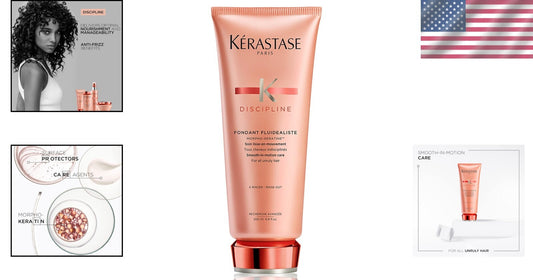 Transform Your Hair with Kérastase Discipline - 200ml Frizz Control Conditioner