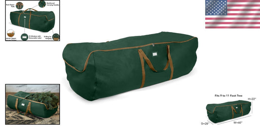 Durable Christmas Tree Storage Bag with Reinforced Handles for Holiday Decor