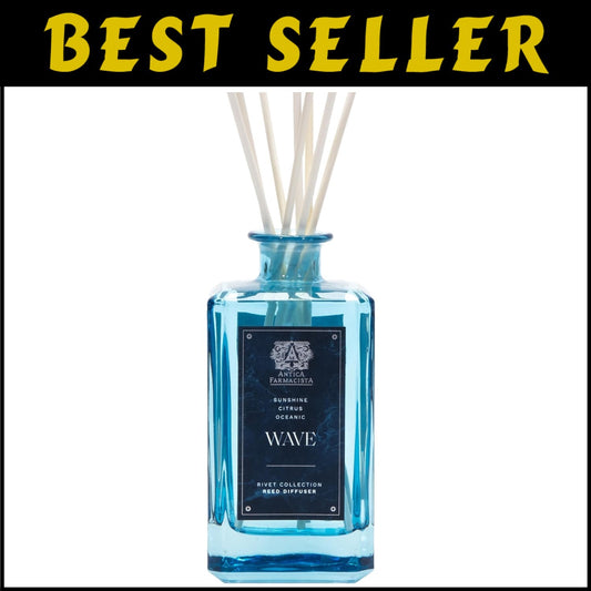 Compact 10.8 Fl Oz Home Diffuser with Tropical Wave Fragrance for Small Spaces