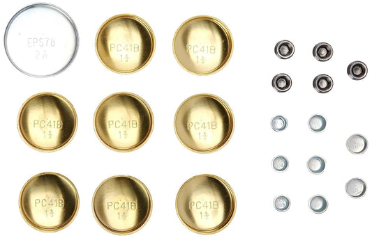 350 Chevy Brass Freeze Plug Kit for Engine Protection and Performance