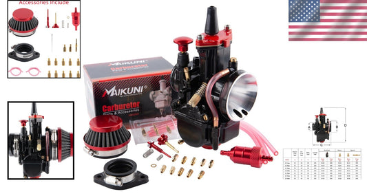 32mm Racing Carburetor Kit for 25cc-200cc Engines | Superior Throttle Response