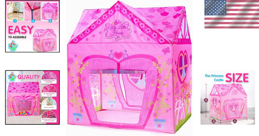 Delightful Castle Tent for Kids - Perfect Playhouse for Role-Playing Adventures