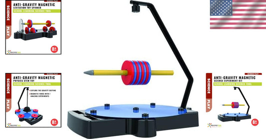 7 Exciting Experiments with Anti-Gravity Magnetic Levitation Toy Spinner Kit