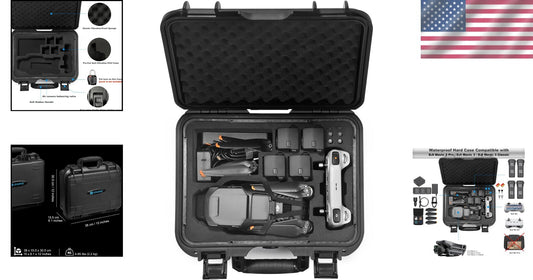 Heavy-Duty Carrying Case for DJI Mavic 3 Drone & Accessories - Shockproof Design