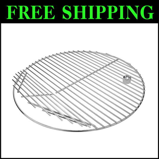 19.5" Heavy Duty 304 Stainless Steel Round Grill Grate - Easy Clean Surfaces