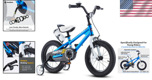 Durable Kids Freestyle Bike with Adjustable Seat and Smooth Pedaling Experience