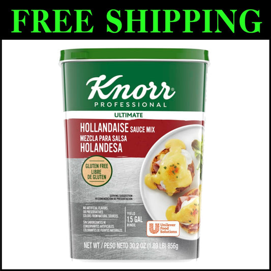 Ultimate Gluten-Free Hollandaise Sauce Mix - Gourmet Quality, 30.2 oz Pack of 4