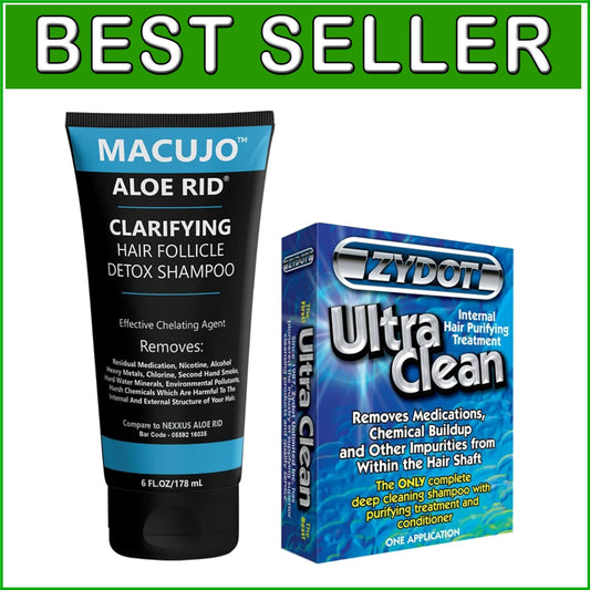 Effective Aloe Rid Detox Shampoo with Zydot UltraClean for Residual Removal