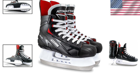 Durable Attack 191 Men's Ice Hockey Skates - Perfect for On-Ice Performance