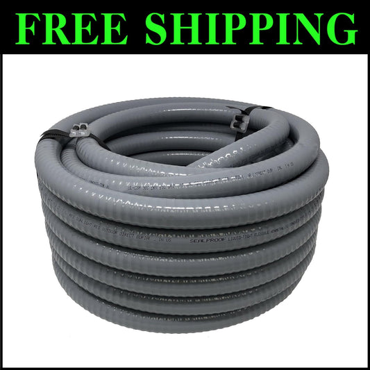 1-Inch Flexible Non-Metallic Liquid-Tight Electrical Conduit - UL & CSA Liste...