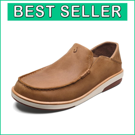 Classic Men's Slip-On Kalia Shoes - Full-Grain Leather & High-Rebound Comfort