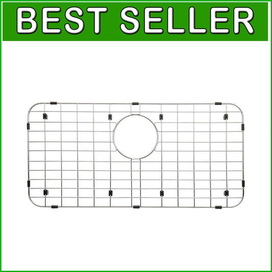 304 Premium Stainless Steel Sink Grid – Lightweight & Easy to Clean Design