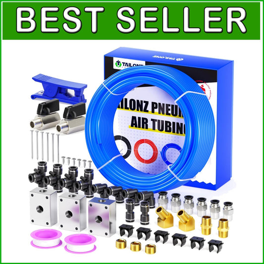 32-Meter PU Pneumatic Tubing - 100ft Lightweight Air Hose for Easy Handling