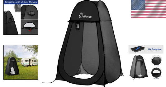 Spacious Pop-Up Changing Tent: Water-Repellent Privacy Shelter for Outdoors