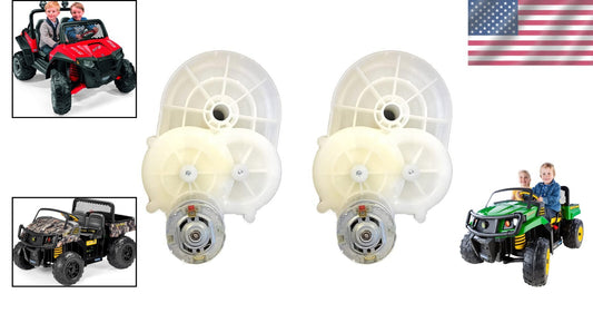 12V Replacement Motor Gearbox Kit for John Deere Gator & Polaris RZR Vehicles