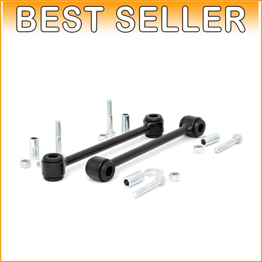 4-6" Lift Compatible Rear Sway Bar Links for Jeep Wrangler TJ | No Drilling