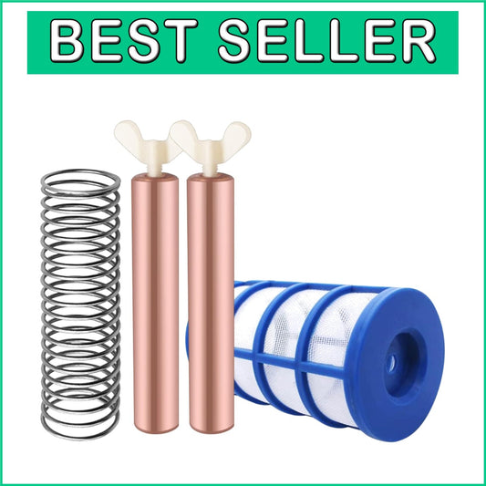 Durable 6 Pack Copper Anode Kit - 4.13inch Solar Pool Replacement Essentials