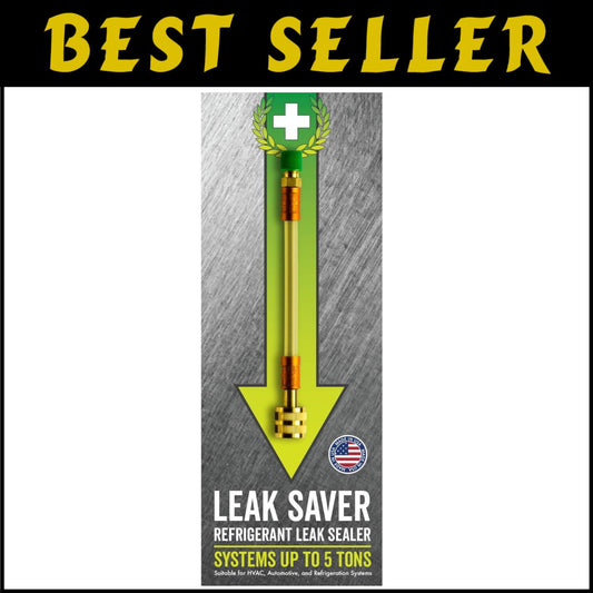 Direct Inject AC Leak Sealer - Compatible with All HVAC Systems Up to 5 Tons