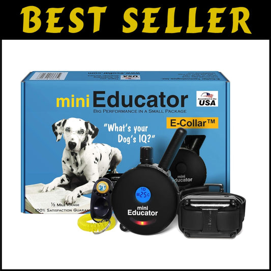 Comprehensive Dog Training System - Waterproof, Rechargeable, Includes Clicker