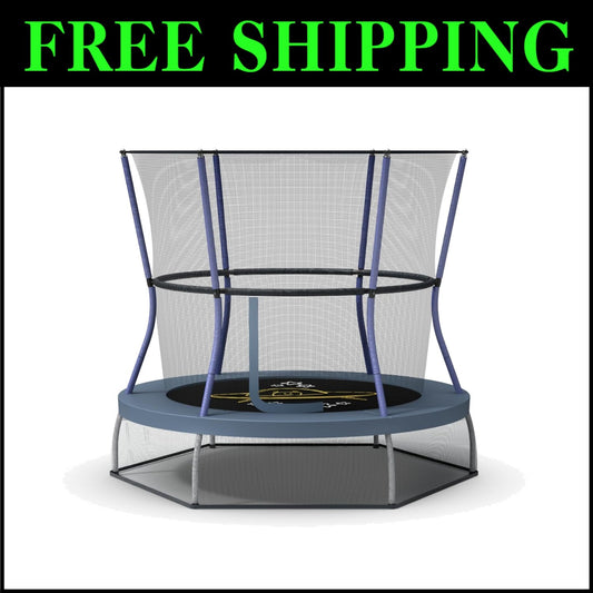 Trampoline for Kids, 60-Inch with Enclosure and Sound Box - A Space Adventure