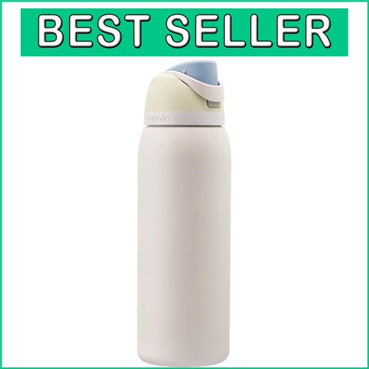 40 oz Insulated Stainless Steel Water Bottle with FreeSip Straw - Iced Breeze