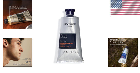 Hydrating After Shave Balm for Sensitive Skin - Vegan & Non-Greasy, 2.5 Oz