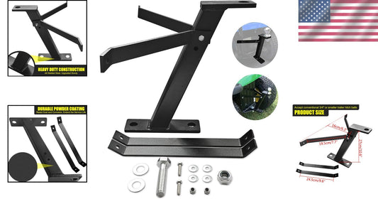 Alloy Steel Lawn Mower Trailer Hitch for 3/4" Balls - Easy Installation