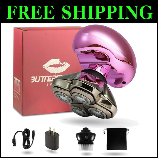 Ergonomic Electric Shaver for Women: Water-Resistant and Fast Shaving Solution