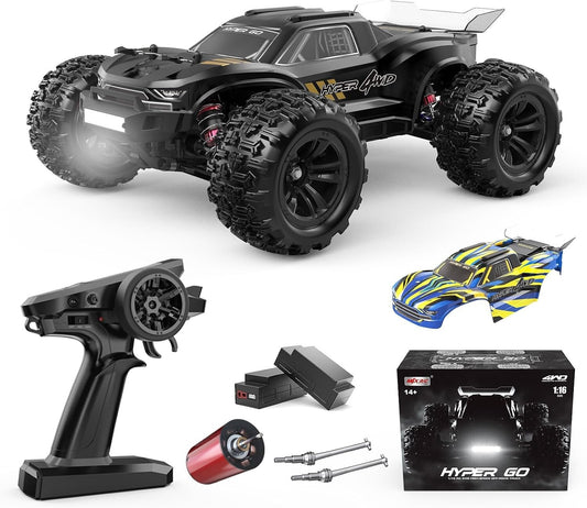 Brushless 4WD RC Truck, Up to 42mph Speed, Ideal for Stunts & Off-Road