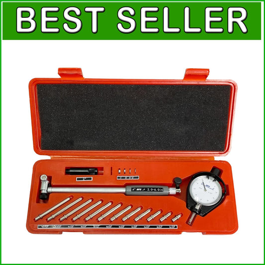 Durable Hand-Powered Dial Indicator Bore Gage Set - Lightweight Precision Tool