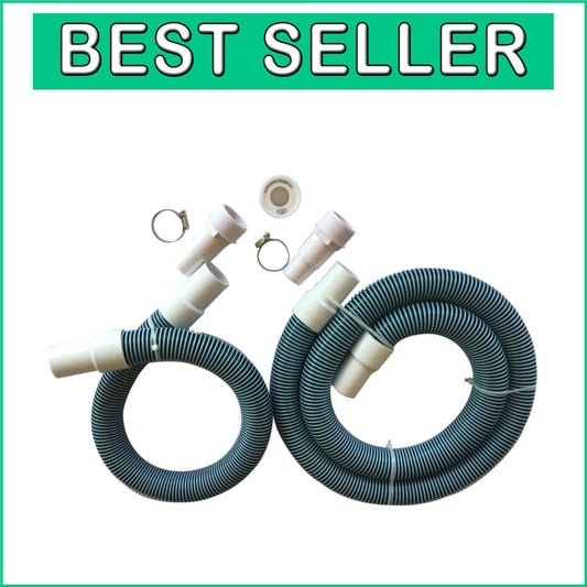 Durable 1.5" Pool Filter Hose Replacement Kit – 3ft & 6ft Hoses with Accessories