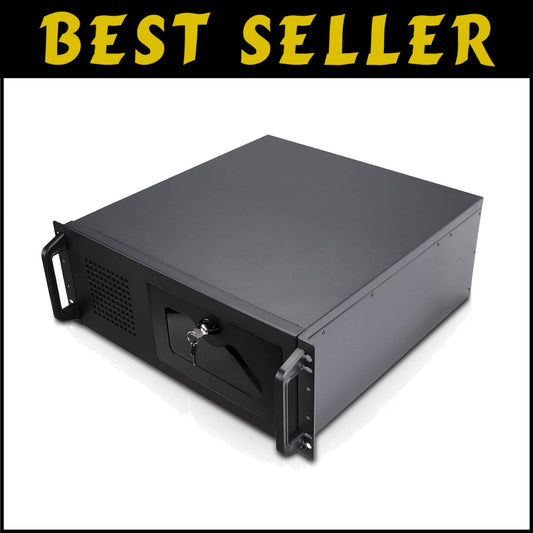 Advanced Rackmount Server Chassis - 7 Bays, Quiet Fans, Lockable Front Panel