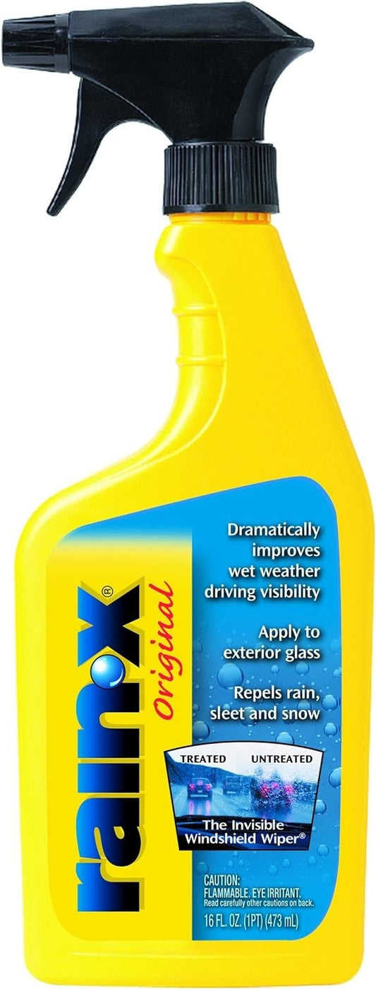 Fast-Acting Rain X Glass Treatment - 16 Oz for Ultimate Visibility & Safety