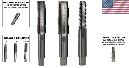 Durable M20 X 1.5 Carbon Steel Tap Set - Perfect for General Machine Tapping