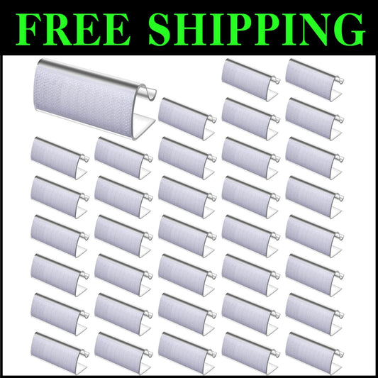 Versatile 150 Piece Table Skirting Clip Set - Ideal for Indoor & Outdoor Events