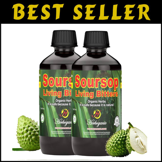 Premium Soursop Bitters for Men - Variety Pack of 2 for Distinctive Cocktails