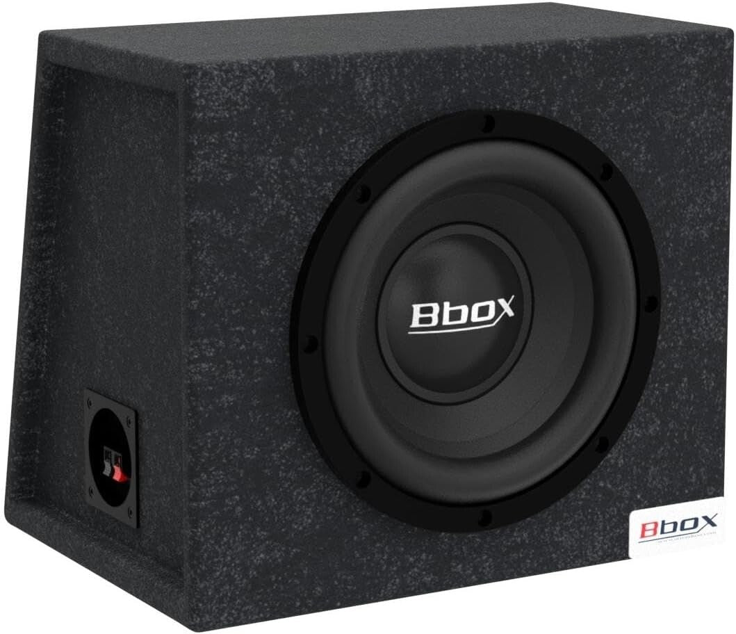 Sleek 10” Subwoofer Enclosure for Cars - Professional Grade Audio Enhancement