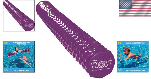 Durable 46" Foam Pool Noodle with Comfort Grip - Perfect for Lakes & Pools