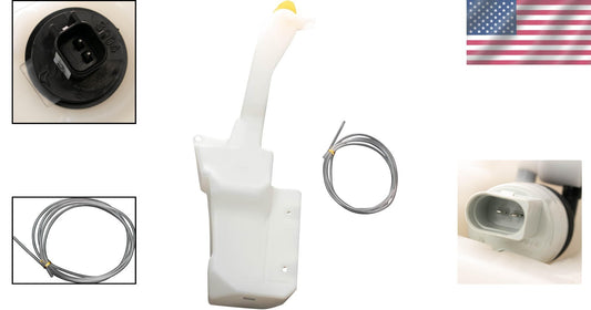 Windshield Washer Reservoir for 2014-2018 Jeep Cherokee – Includes Washer Pump
