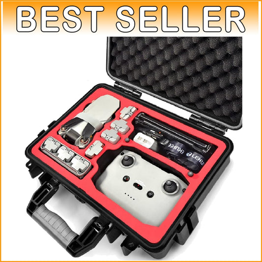 Custom Foam Waterproof Case for DJI Mini 2 SE and Accessories - Travel-Ready